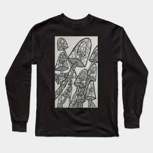 Shrooms inside shrooms Long Sleeve T-Shirt